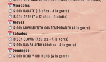 TALLERES DE VERANO EN LA CASA DE LA CULTURA DE MAR AZUL